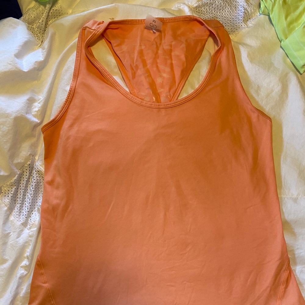 Calia laser cut racerback tank